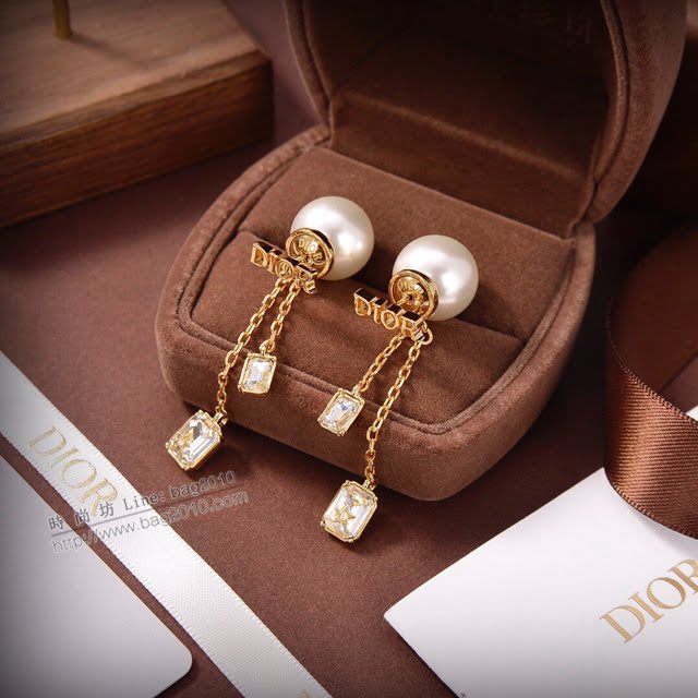 Dior飾品 2021新款DIOR迪奧字母耳釘耳環耳飾  zgd1354